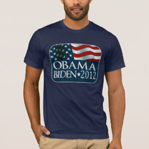 Bedrövat Obama Biden val 2012 Tee Shirt
