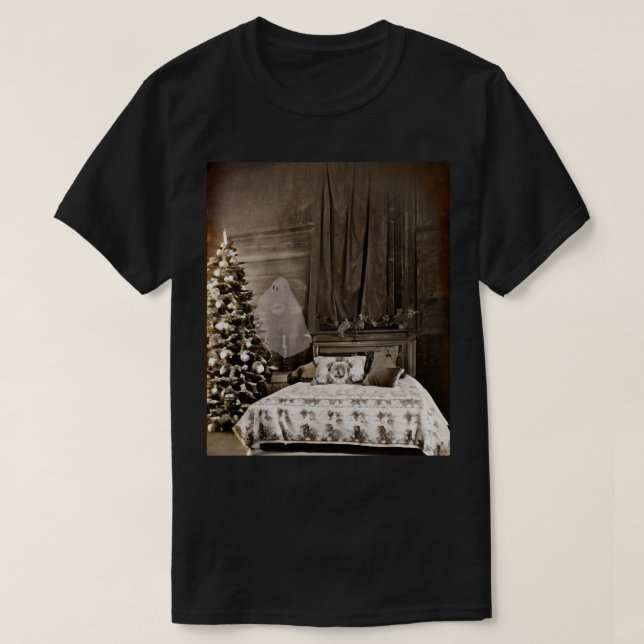 Bedsheet Ghost Victorian-jul T Shirt (Design framsida)