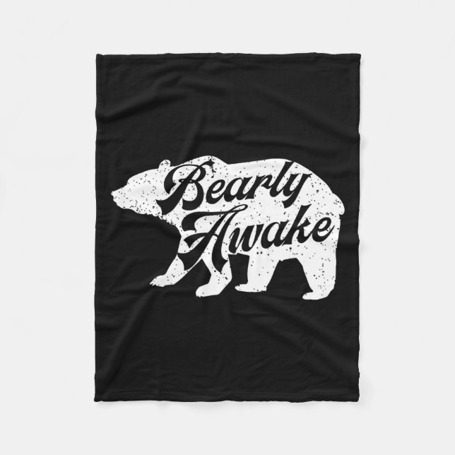 Bedstefar Like A Normal Grandpa But Cooler Retro  Fleecefilt (Framsidan)