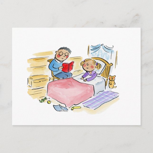Bedtime-artikel Vykort (Framsida)