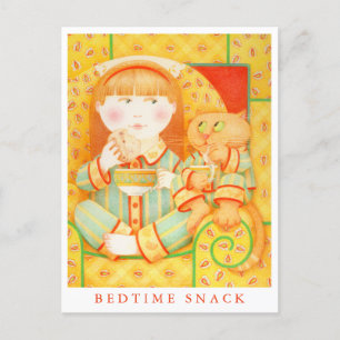 BEDTIME SNACK-vykort Vykort