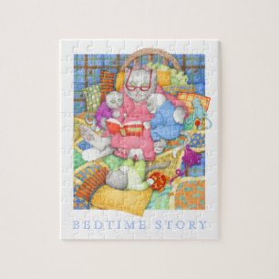 BEDTIME STORY 8x10 Puzzle Pussel