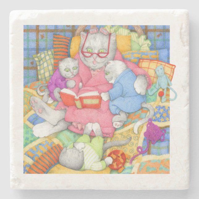 BEDTIME STORY Marble Stone Underlägg (Framsidan)