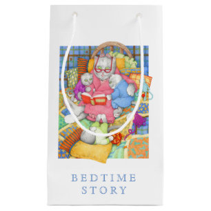 BEDTIME STORY Small Gift Bag - Vit