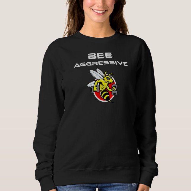 Bee Aggressive T Shirt (Framsida)