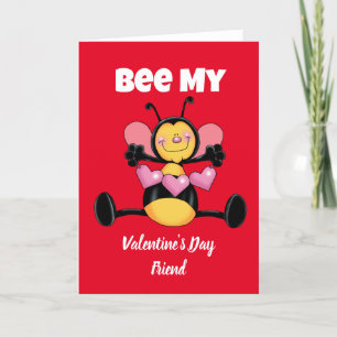 Bee Alla hjärtans dags-kort Helgkort