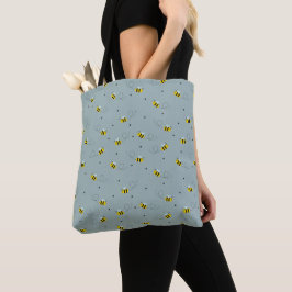 Bee Älskare Tote Bag | Honeybee Gift & Eco-Friendl Tygkasse