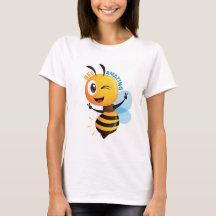 Bee Amazing T-Shirt – Söt inspirerande honungsbi