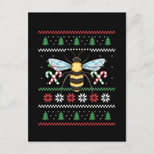 Bee Animal Bee Ugly jul Vykort