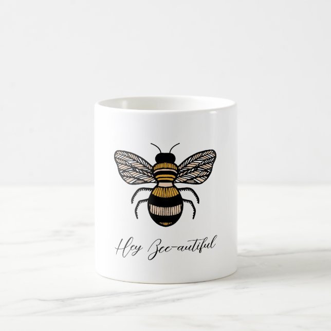 Bee Art Coffee Mugg (Center)