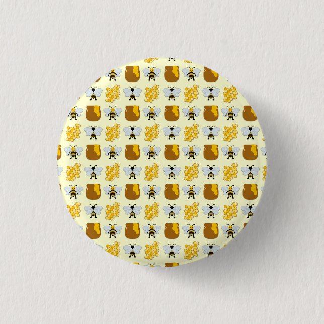 Bee Art För barn Knapp (Framsida)