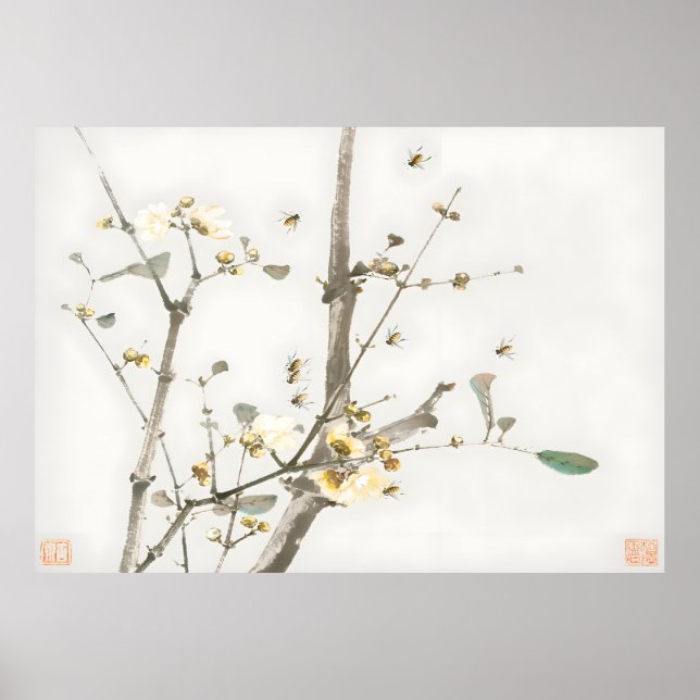 Bee Art Poster (Framsidan)