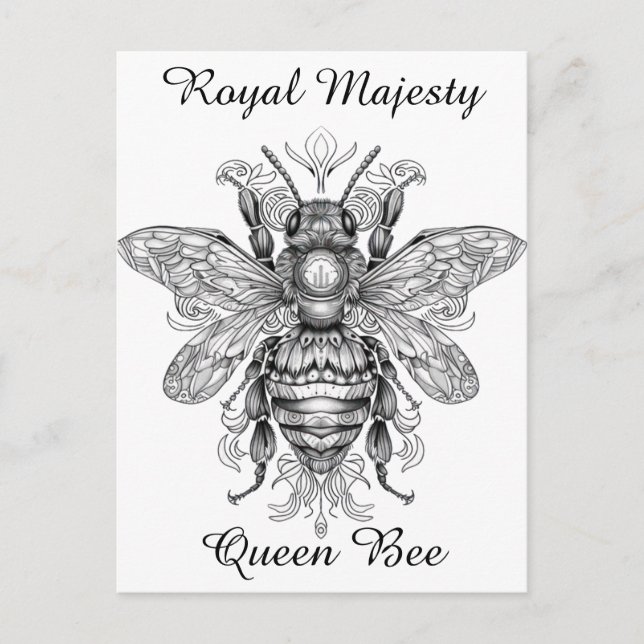 Bee art vykort (Framsida)