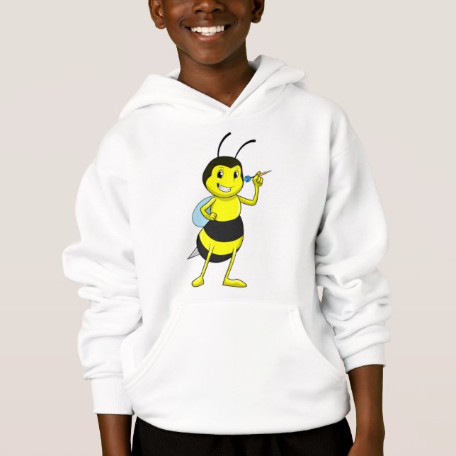 Bee at Darts med Dart T Shirt (Framsida)