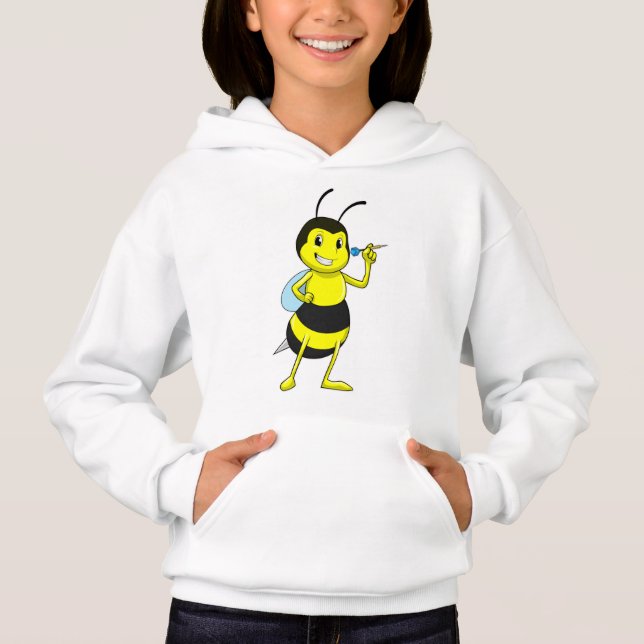 Bee at Darts med Dart T Shirt (Framsida)
