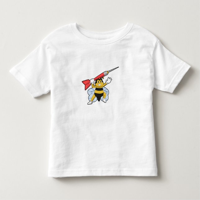 Bee at Darts with Dart.PNG T Shirt (Framsida)