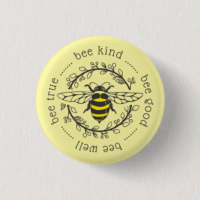 Bee Attitudes Knapp (Framsida)