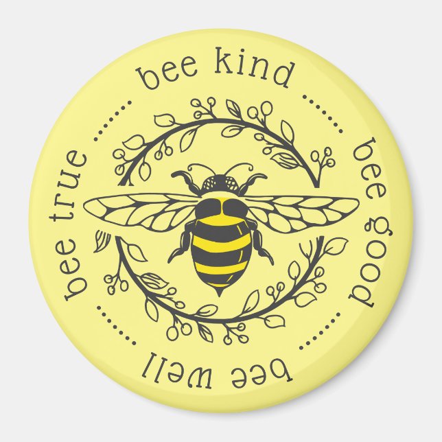 Bee Attitudes Magnet (Framsidan)