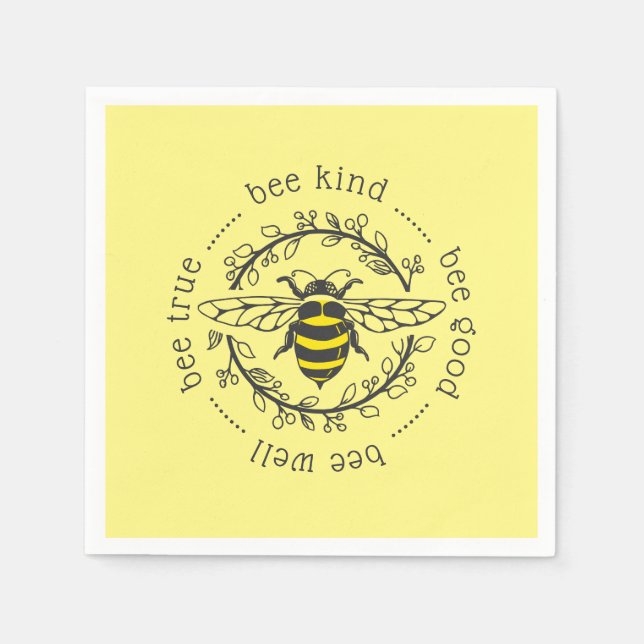 Bee Attitudes Pappersservett (Framsidan)