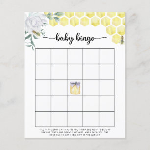 Bee Baby dusch bingo-spel