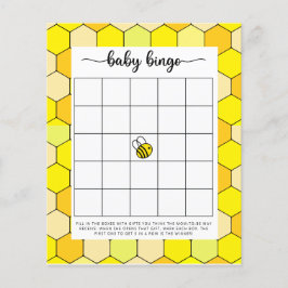 Bee Baby dusch bingo-spel