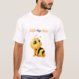 Bee Baby Shower Pappa som ska vara T-Shirt
