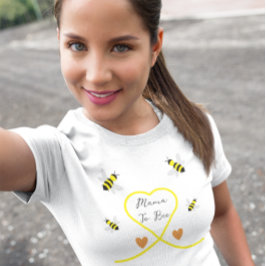 Bee Baby Shower T Shirt
