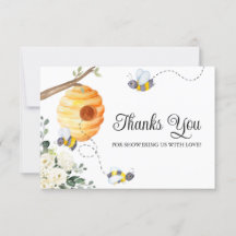 Bee Baby Shower Tack