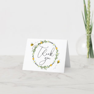 Bee Baby Shower Tack Kort