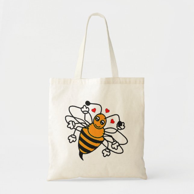 Bee Bag Tygkasse (Framsidan)