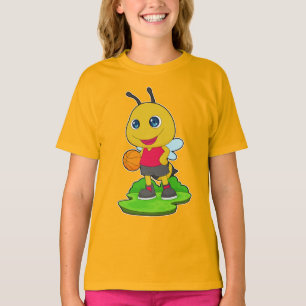 Bee Basketball-spelare Basketball T Shirt