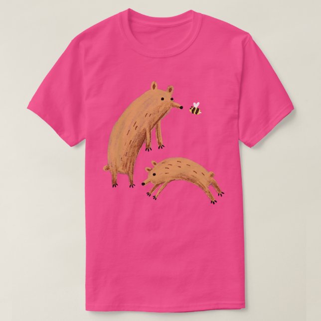 Bee Bears T Shirt (Design framsida)
