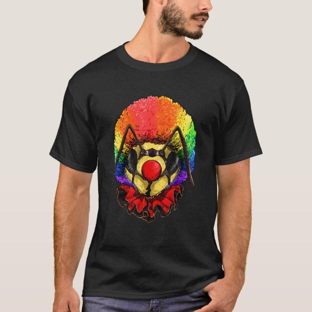 Bee Bee Clown Carnival Circus Personalbiodling B T Shirt (Framsida)