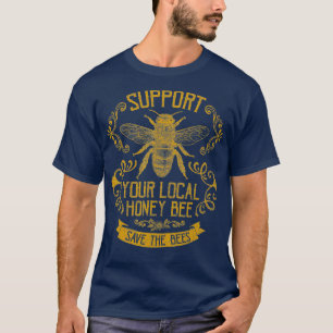 Bee Bee Keeper Design T Shirt