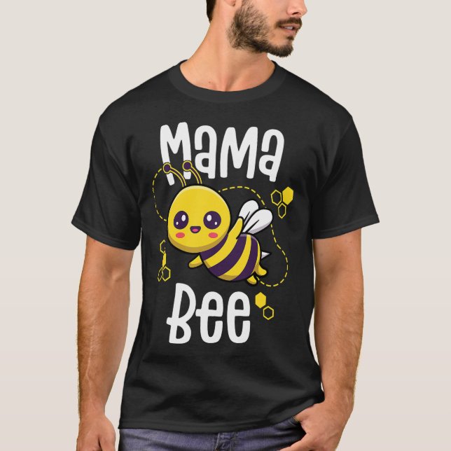 Bee Bee Shirt Family Bee Shirts First Bee Day Out T Shirt (Framsida)