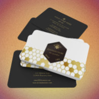 Bee BeeKeeper Honung Apiarist Guld Black