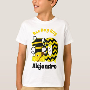 Bee Birthday Boy tionde T Shirt