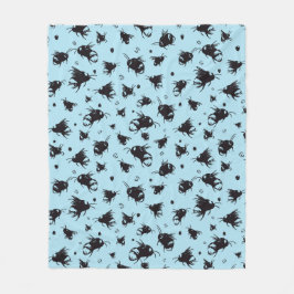 Bee Blanket | Mysiga födelsedagspresent för henne Fleecefilt