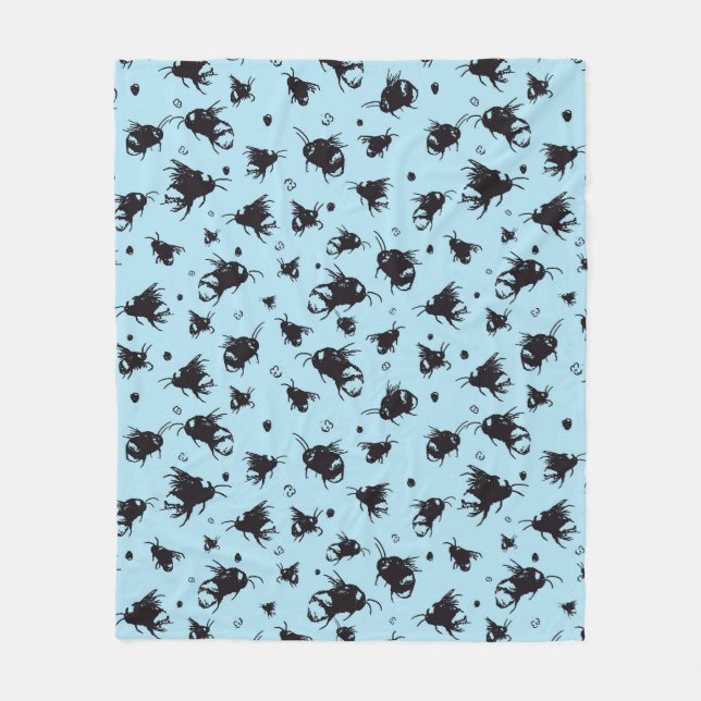 Bee Blanket | Mysiga födelsedagspresent för henne  Fleecefilt (Framsidan)