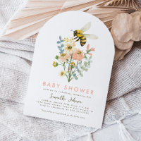 Bee Blommigt Mamma till Bee Arch Baby Shower