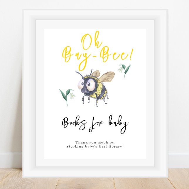 Bee - Bokar för baby Poster (Skapare uppladdad)