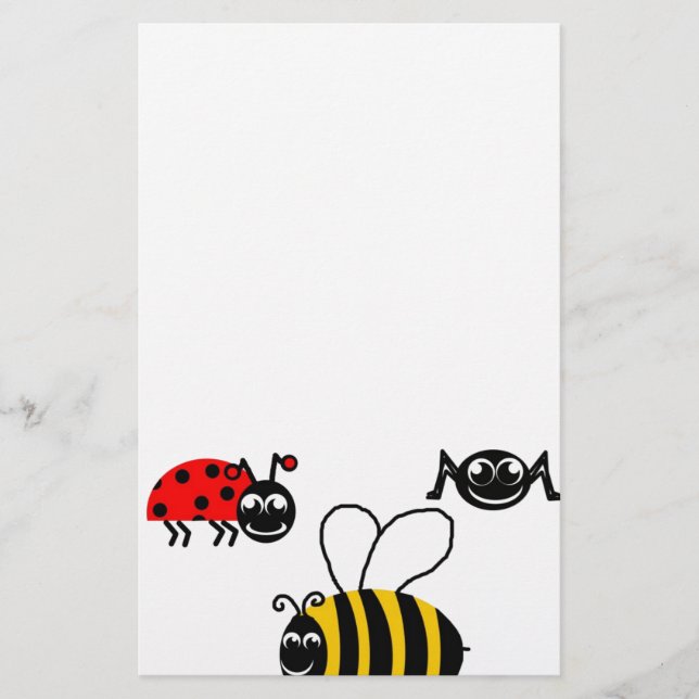 Bee Buzz Brevpapper (Framsida)