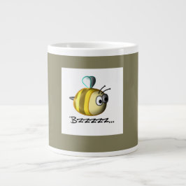Bee Buzzing Jumbo Mugg