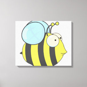 Bee Canvastryck