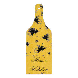 Bee Chopping Board - Personlig Gift för Mamma