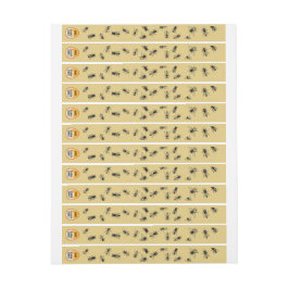 Bee Colony Tamper-säker säkerhetsförsegling Blek G Etikettband