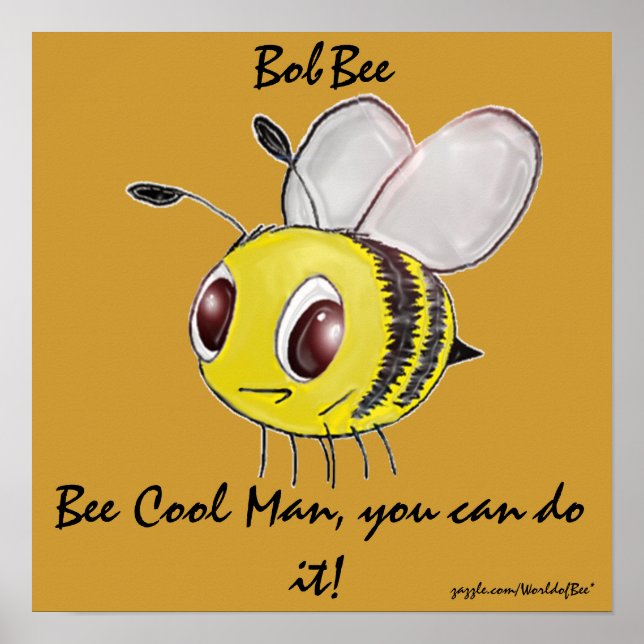 Bee Coola Man Poster (Framsidan)