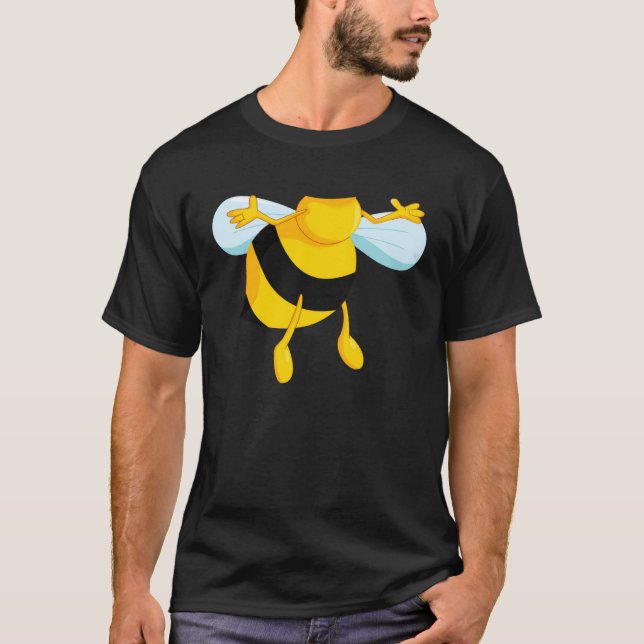 Bee Costume Matching Halloween Bee T Shirt (Framsida)