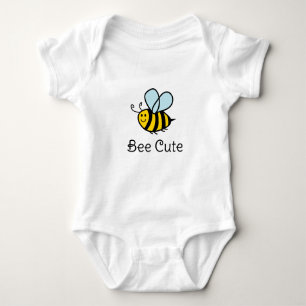 Bee Cute baby-kroppsdräkt för nyfödda barn T Shirt