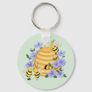 Bee Dance Nyckelring